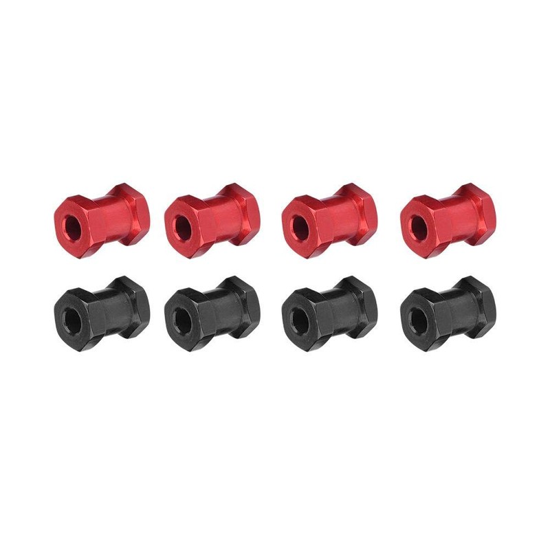 4pcs RC Car Wheel Hub Adapter, RC Wheel Hex Hub