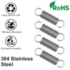 GUNGY Tension Springs with Hooks Stainless Steel Tension Spring 40