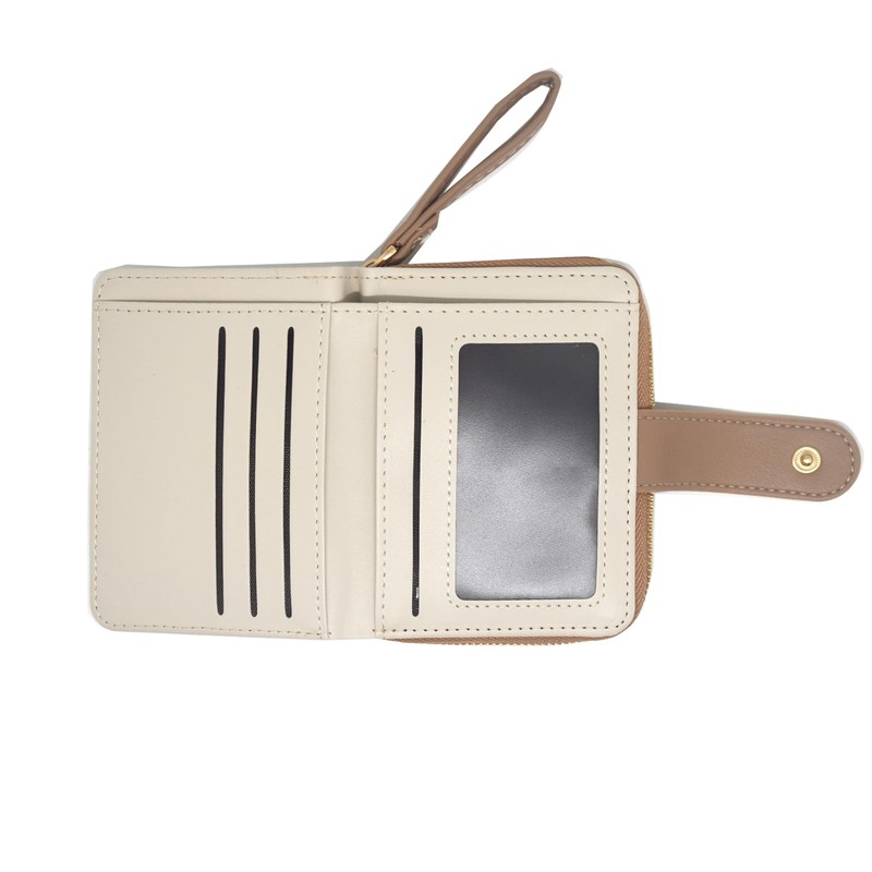 Cute Cat Small Wallet PU Leather Billfold Card Holder Coin