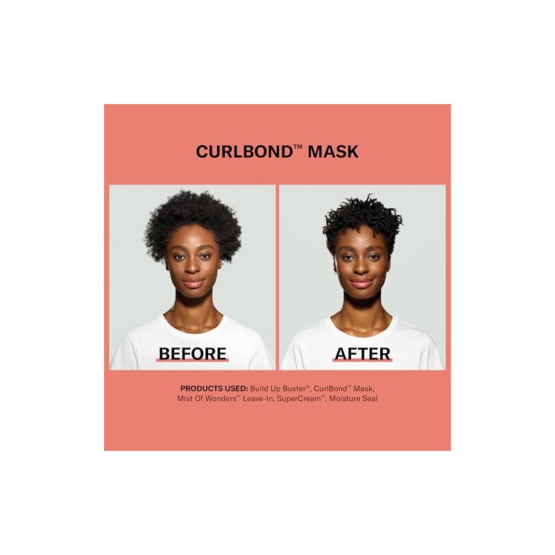 DevaCurl CurlBond Re-Coiling Treatment Mask | Helps Re-Link Broken Bonds