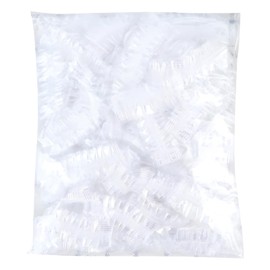 Disposable Ear Caps, Ear Covers, Ear Caps, Hair Dying, Perm Caps, Ear Protection, One Size Fits Most, Bathing, Hair Dying, Beauty Salon, Clear, Waterproof, Unisex, Pack of 100