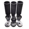 HORTIPOTS Reflective Top Lids Mylar on Black for 2 Inch
