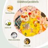 5 Pieces Beeswax Bowl Covers Reusable Beeswax Food Wrap Stretch