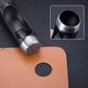 12Pcs Round Leather Hole Punch Tool Round Hollow Punch Set,