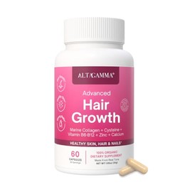 Hair Growth Vitamins Cabello - Crecimiento de Cabello 60 Cápsulas