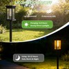 Shruy Bright Solar Pathway Lights Outdoor, 8 Pack Upgraded Solar