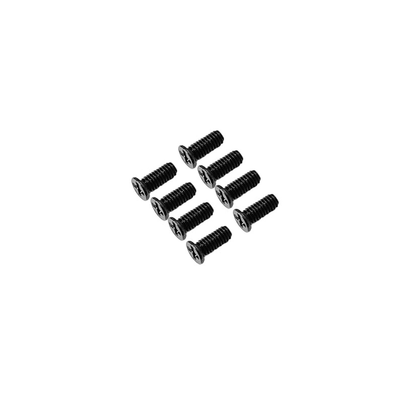 HSSDTECH Lower Bottom Base Cover Case Screws Black Replacement for