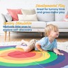 ECR4Kids SoftZone Rainbow Activity Mat, Folding Playmat, Rainbow