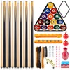 Jenaai Christmas Pool Table Accessories Gifts 16 Pcs Billiard Balls