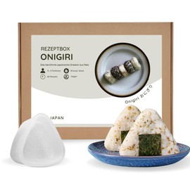 EasyCookAsia Onigiri DIY Set, Japanese Sushi DIY Set, Includes Instructions for Cooking Beginners, Special Gift for Asian and Cooking Lovers
