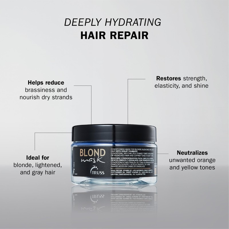 TRUSS Purple Hair Mask & Blonde Toner - Deep Conditioning