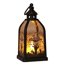 EnjoIt ハロウィン ランタン LED かぼちゃ 魔女 骸骨 ゴーストハンド 提灯 装飾ライト 小物 パーティー 飾り付け グッズ 子供向け 携帯型 G5075