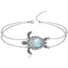 Turtle Anklet Tree of Life Sea Turtle Ankle Bracelets for