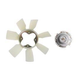 Set of 2 Engine Radiator Cooling Fan Blade and Clutch Kit for Toyota Tacoma 1995-2001 4Runner 1995-2000 T100 1994-1998 I4 2.7L