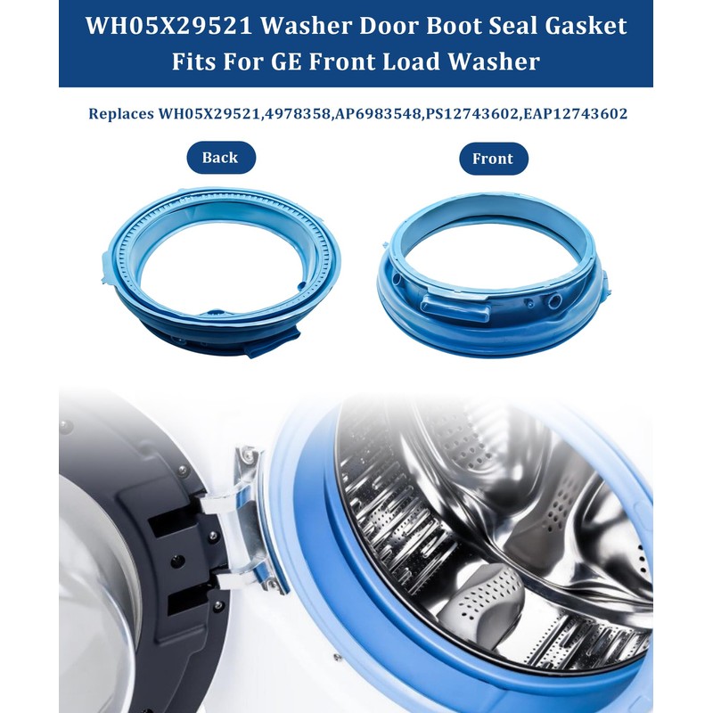 WH05X29521 Front Load Washer Rubber Seal