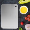 ULTECHNOVO Small Cutting Board Cutting Boards, Extra Stainless Steel Chopping