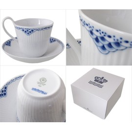 【正規輸入品】ロイヤルコペンハーゲン プリンセス ハイハンドル カップ&ソーサー 240ml 結婚祝い プレゼント 1017248