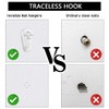 Picture Hooks No Drilling Picture Hooks for Nailing, Pack of