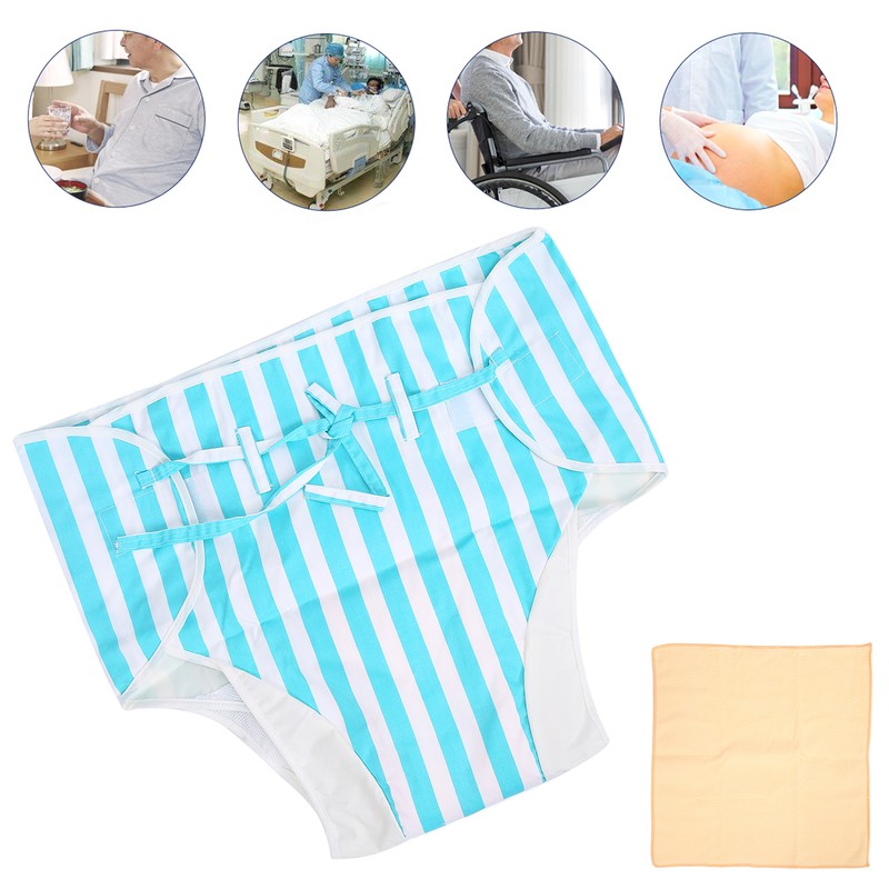 Adult Incontinence Underwear Leak Protection Underwear Pads Elderly Reusable Fabric