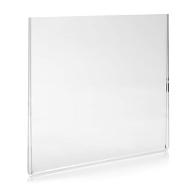 DIN A5 Landscape (210 x 148 mm) Acrylic Glass Poster Bag for Single Sheets / Info Pocket / Sheet Holder / Poster Holder / Sign Holder / Price Label Holder / Transparent Zeigis®