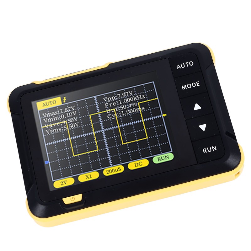 Handheld Mini Oscilloscope Portable Digital Oscilloscope for Beginners Repair Maintenance
