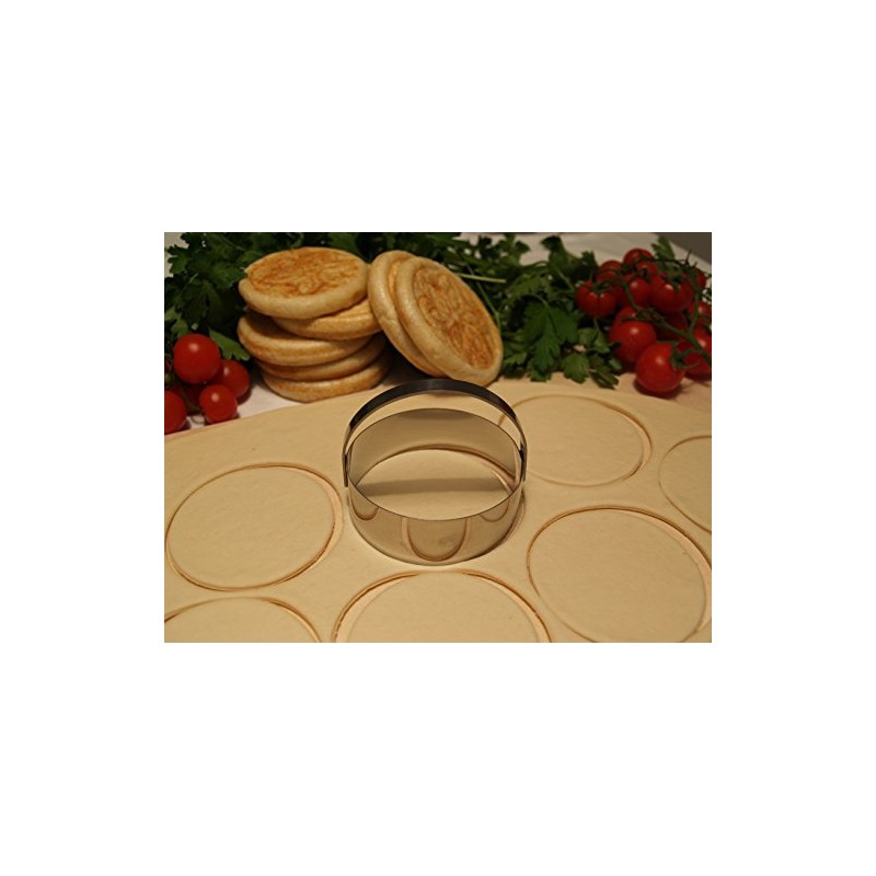 Size Tigelle Smooth Stainless Steel with Stainless Steel Handle