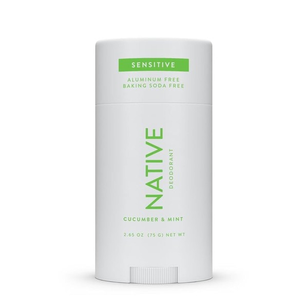 Native Native Sensitive Deodorant Contains Naturally Derived Ingredients, 72 Hour