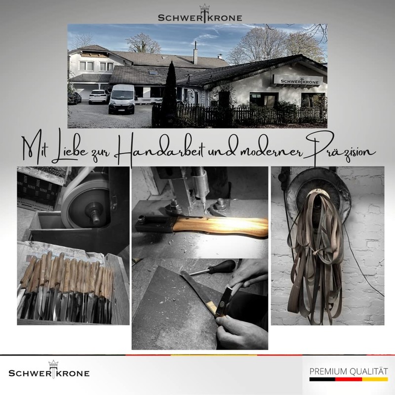 Schwertkrone Razor, Stainless Steel + 100 Half Derby Interchangeable Blades