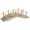 MaMeMi Wooden Bridge Flat [Approx. 13 cm Long, Handmade] Nativity