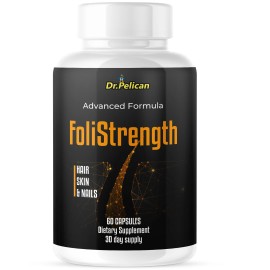 Pelican Vitamins FoliStrength- Hair Support- 60 Capsules