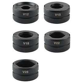 AMZCNC V-Contour Jaw for 12 mm to 28 mm Pipes, Stainless Steel Tube, C-Steel Tube, Black Pipe Pliers