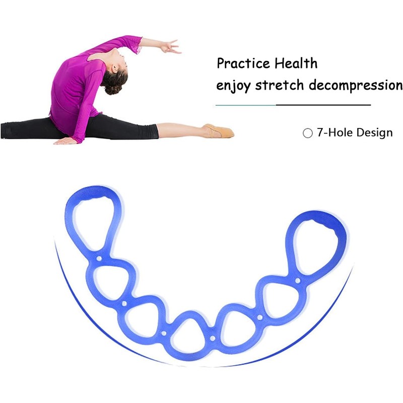 7 Ring Resistance Band, BetterJonny Workout Bands Arm and Back