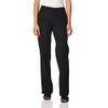 Dickies womens Relaxed Straight Stretch Twill pants, Black, 12 Long