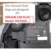 DAVIX [5 Pack] Vacuum Dust Bags for Dreame E20 Plus,