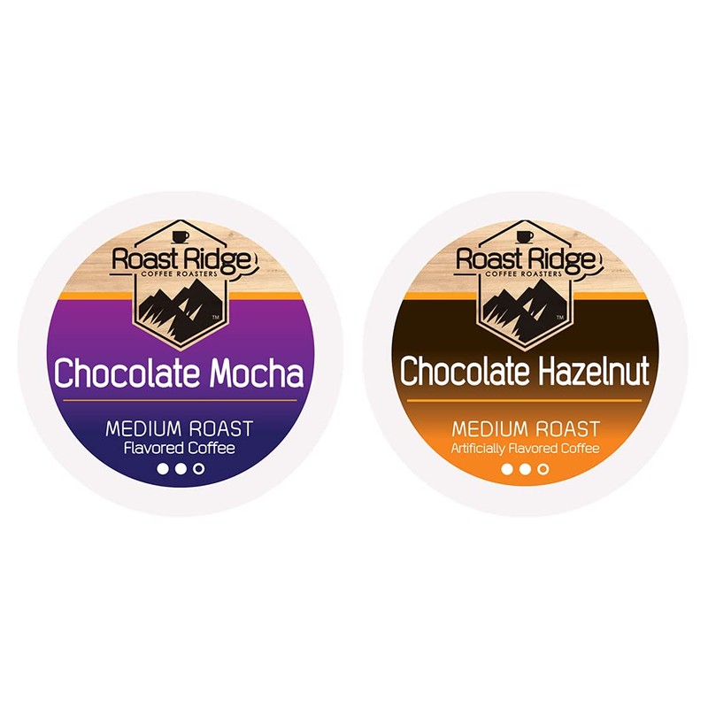 Roast Ridge Single Serve Coffee Pods for Keurig K-Cup Brewers,