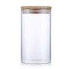 Xtulina 950ML Glass Kitchen Storage Jars, Airtight Storage Containers with