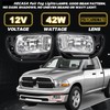 HECASA Fog Lights Lamps Compatible with 2009-2018 Dodge Ram 1500/2500/3500