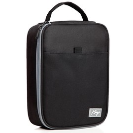 Kasgo Large Pencil Case, 54 Slots Stationary Pencil Pouch with 2 Detachable Layers Color Pencil Holder for School Work Art Black