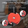 SIIIXS 2 Wings PVC Pipe Reamer, Plastic PVC Pipe Fitting
