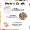 15 Pieces Clock Numerals Kit in Black Silver Gold DIY