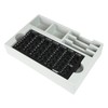 HMF 3210-02 EURO Coin Counter Tray, 3 Bill Compartments, Noteholder,