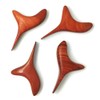 Massage Wood Three-Pointed Bird Birdy as Massage Aid with 2