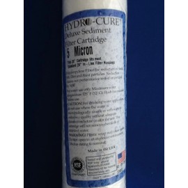 HYDRO CURE DELUXE 5 MICRON 20"x2.5" SEDIMENT FILTER - 6 FILTERS