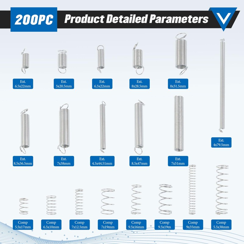 Industrial & Scientific Power Transmission Products Springs Compression,Spring Sorting Kit
