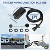 Gubrdfrsod 8 Ft 7 Pin Trailer Wiring Harness With 7