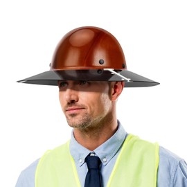 Glosaie Hard Hat Visor Compatible with AFP Full Brim Hard Hat