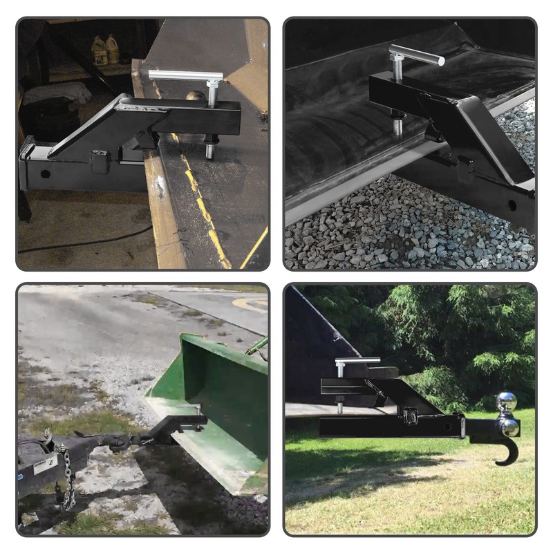 Bucket Hitch for Tractor, EBESTTECH 1PC Clamp On Trailer Hitch