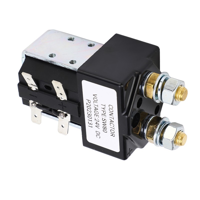 24V Contactor Relay Metal Alloy 100A High Performance Replacement for