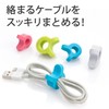 Sanwa Direct 200-CA025 Cable Clip, Earphones, Cord Storage, Magnets, Pack