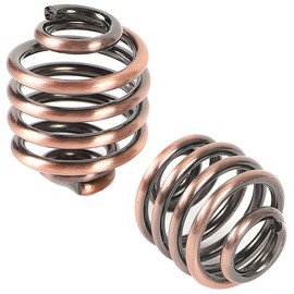 TKY Solo Seat Spring Bike Saddle Custom Shock Absorbing Vibration Absorbing Replacement Set of 2 (Bronze)